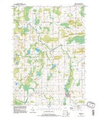 Symco Wisconsin Historical topographic map, 1:24000 scale, 7.5 X 7.5 Minute, Year 1993