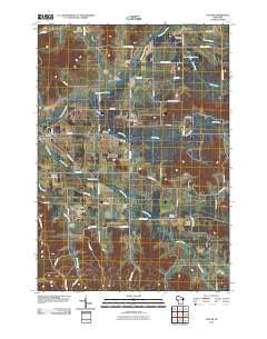 Taylor Wisconsin Historical topographic map, 1:24000 scale, 7.5 X 7.5 Minute, Year 2010