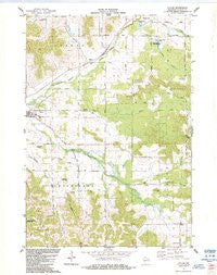 Taylor Wisconsin Historical topographic map, 1:24000 scale, 7.5 X 7.5 Minute, Year 1984