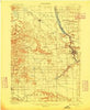 The Dells Wisconsin Historical topographic map, 1:62500 scale, 15 X 15 Minute, Year 1901