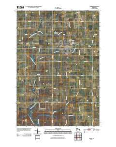 Thorp Wisconsin Historical topographic map, 1:24000 scale, 7.5 X 7.5 Minute, Year 2010