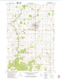 Thorp Wisconsin Historical topographic map, 1:24000 scale, 7.5 X 7.5 Minute, Year 1979