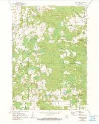 Tigerton NW Wisconsin Historical topographic map, 1:24000 scale, 7.5 X 7.5 Minute, Year 1970
