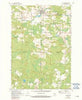 Tigerton Wisconsin Historical topographic map, 1:24000 scale, 7.5 X 7.5 Minute, Year 1970
