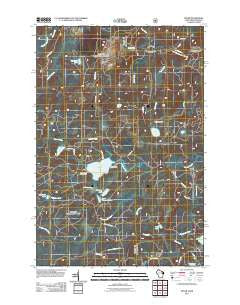 Tipler Wisconsin Historical topographic map, 1:24000 scale, 7.5 X 7.5 Minute, Year 2011