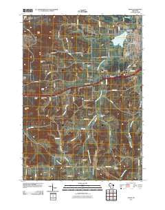 Tomah Wisconsin Historical topographic map, 1:24000 scale, 7.5 X 7.5 Minute, Year 2010
