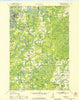 Tomahawk Wisconsin Historical topographic map, 1:48000 scale, 15 X 15 Minute, Year 1952