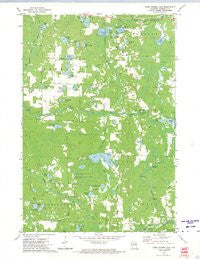 Town Corner Lake Wisconsin Historical topographic map, 1:24000 scale, 7.5 X 7.5 Minute, Year 1972