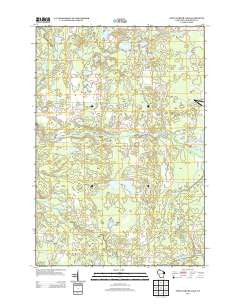 Town Corner Lake Wisconsin Historical topographic map, 1:24000 scale, 7.5 X 7.5 Minute, Year 2013