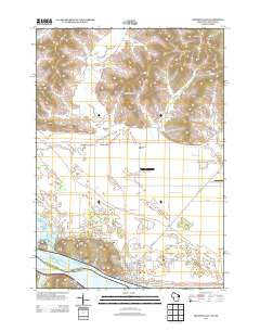 Trempealeau Wisconsin Historical topographic map, 1:24000 scale, 7.5 X 7.5 Minute, Year 2013