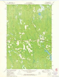 Tripoli Wisconsin Historical topographic map, 1:24000 scale, 7.5 X 7.5 Minute, Year 1971