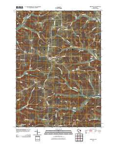 Trippville Wisconsin Historical topographic map, 1:24000 scale, 7.5 X 7.5 Minute, Year 2010