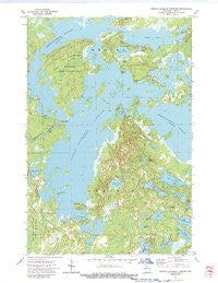 Turtle-Flambeau Flowage Wisconsin Historical topographic map, 1:24000 scale, 7.5 X 7.5 Minute, Year 1973