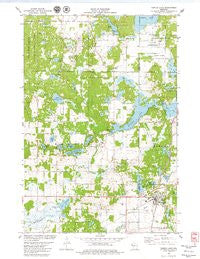 Turtle Lake Wisconsin Historical topographic map, 1:24000 scale, 7.5 X 7.5 Minute, Year 1978