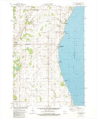 Two Creeks Wisconsin Historical topographic map, 1:24000 scale, 7.5 X 7.5 Minute, Year 1978