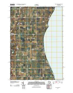 Two Creeks Wisconsin Historical topographic map, 1:24000 scale, 7.5 X 7.5 Minute, Year 2010
