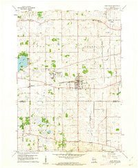 Union Grove Wisconsin Historical topographic map, 1:24000 scale, 7.5 X 7.5 Minute, Year 1960