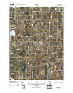 Union Grove Wisconsin Historical topographic map, 1:24000 scale, 7.5 X 7.5 Minute, Year 2010