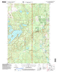 Upper Eau Claire Lake Wisconsin Historical topographic map, 1:24000 scale, 7.5 X 7.5 Minute, Year 2005