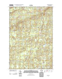 Upson Wisconsin Historical topographic map, 1:24000 scale, 7.5 X 7.5 Minute, Year 2013