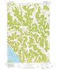 Urne Wisconsin Historical topographic map, 1:24000 scale, 7.5 X 7.5 Minute, Year 1974