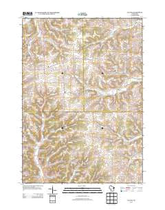 Valton Wisconsin Historical topographic map, 1:24000 scale, 7.5 X 7.5 Minute, Year 2013