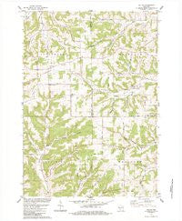 Valton Wisconsin Historical topographic map, 1:24000 scale, 7.5 X 7.5 Minute, Year 1983