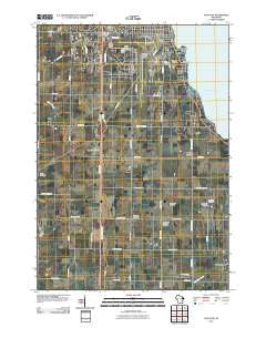 Van Dyne Wisconsin Historical topographic map, 1:24000 scale, 7.5 X 7.5 Minute, Year 2010