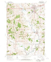 Verona Wisconsin Historical topographic map, 1:24000 scale, 7.5 X 7.5 Minute, Year 1962