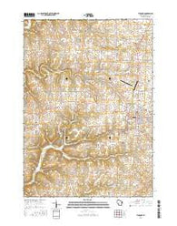 Viroqua Wisconsin Current topographic map, 1:24000 scale, 7.5 X 7.5 Minute, Year 2016
