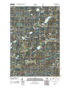 Wabeno Wisconsin Historical topographic map, 1:24000 scale, 7.5 X 7.5 Minute, Year 2011