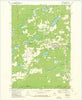 Wabeno Wisconsin Historical topographic map, 1:24000 scale, 7.5 X 7.5 Minute, Year 1972