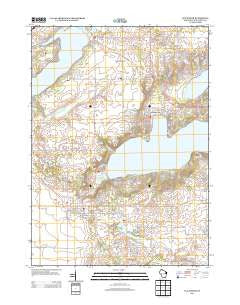 Walworth Wisconsin Historical topographic map, 1:24000 scale, 7.5 X 7.5 Minute, Year 2013