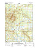 Warrens East Wisconsin Current topographic map, 1:24000 scale, 7.5 X 7.5 Minute, Year 2015