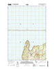 Washington Island NW Wisconsin Current topographic map, 1:24000 scale, 7.5 X 7.5 Minute, Year 2016