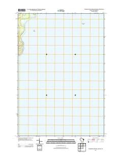 Washington Island SE Wisconsin Historical topographic map, 1:24000 scale, 7.5 X 7.5 Minute, Year 2013