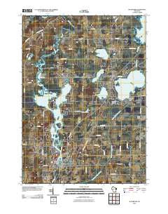 Waterford Wisconsin Historical topographic map, 1:24000 scale, 7.5 X 7.5 Minute, Year 2010