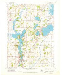 Waterford Wisconsin Historical topographic map, 1:24000 scale, 7.5 X 7.5 Minute, Year 1959