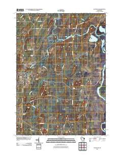 Waterloo Wisconsin Historical topographic map, 1:24000 scale, 7.5 X 7.5 Minute, Year 2011