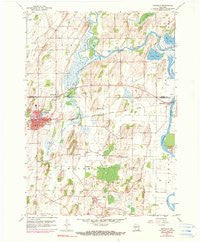 Waterloo Wisconsin Historical topographic map, 1:24000 scale, 7.5 X 7.5 Minute, Year 1959
