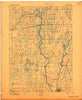 Waterloo Wisconsin Historical topographic map, 1:62500 scale, 15 X 15 Minute, Year 1894