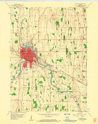 Watertown Wisconsin Historical topographic map, 1:24000 scale, 7.5 X 7.5 Minute, Year 1959