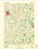 Watertown Wisconsin Historical topographic map, 1:62500 scale, 15 X 15 Minute, Year 1959