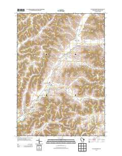 Waumandee Wisconsin Historical topographic map, 1:24000 scale, 7.5 X 7.5 Minute, Year 2013