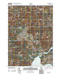 Waunakee Wisconsin Historical topographic map, 1:24000 scale, 7.5 X 7.5 Minute, Year 2010