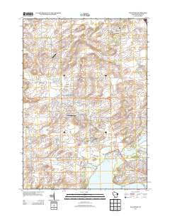 Waunakee Wisconsin Historical topographic map, 1:24000 scale, 7.5 X 7.5 Minute, Year 2013