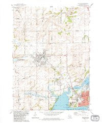 Waunakee Wisconsin Historical topographic map, 1:24000 scale, 7.5 X 7.5 Minute, Year 1983