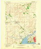 Waunakee Wisconsin Historical topographic map, 1:24000 scale, 7.5 X 7.5 Minute, Year 1959