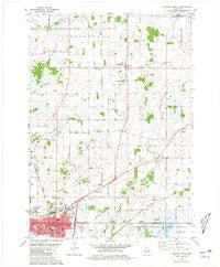 Waupun North Wisconsin Historical topographic map, 1:24000 scale, 7.5 X 7.5 Minute, Year 1980
