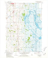 Waupun South Wisconsin Historical topographic map, 1:24000 scale, 7.5 X 7.5 Minute, Year 1980